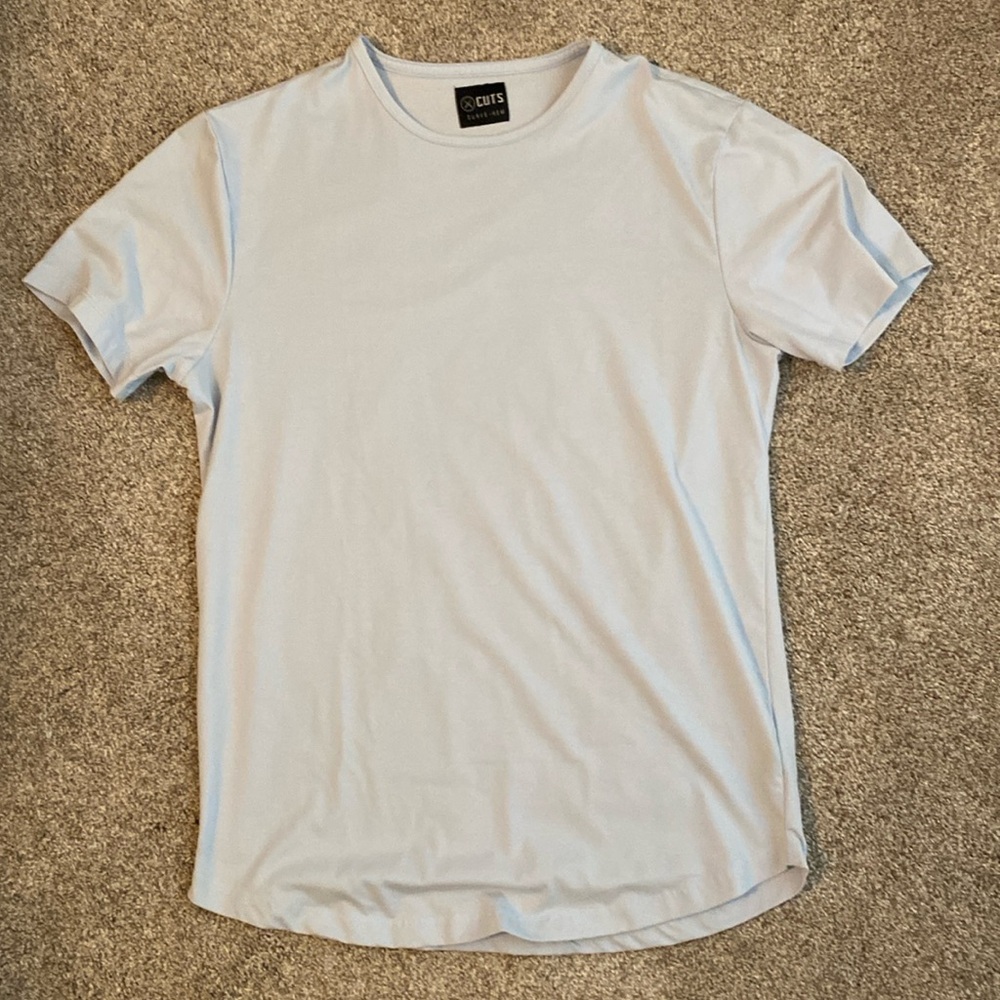 OA Cuts Clothing - Mens curve hem short sleeve shirt. NWOT